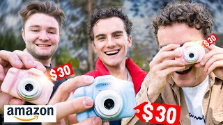 Taking PHOTOS with the CHEAPEST CAMERA on AMAZON! - Photo Battle