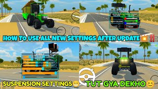 How to use all settings with Johndeere in Indian vehicles simulator 3d💥|Indian tractor game🔥 screenshot 1