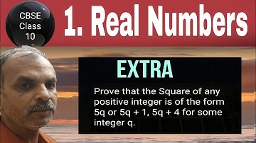 Prove that the Square of any positive integer is of the form 5q or 5q + 1, 5q + 4 for some integer q