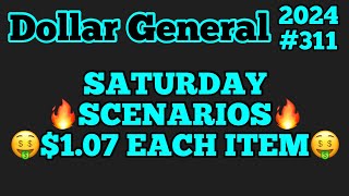 2024#311💥Dollar General Couponing‼️SATURDAY SCENARIOS😱$1.07 EACH ITEM‼️Must Watch👀👀 by Williams Ranch Fam 1,007 views 2 weeks ago 12 minutes, 25 seconds