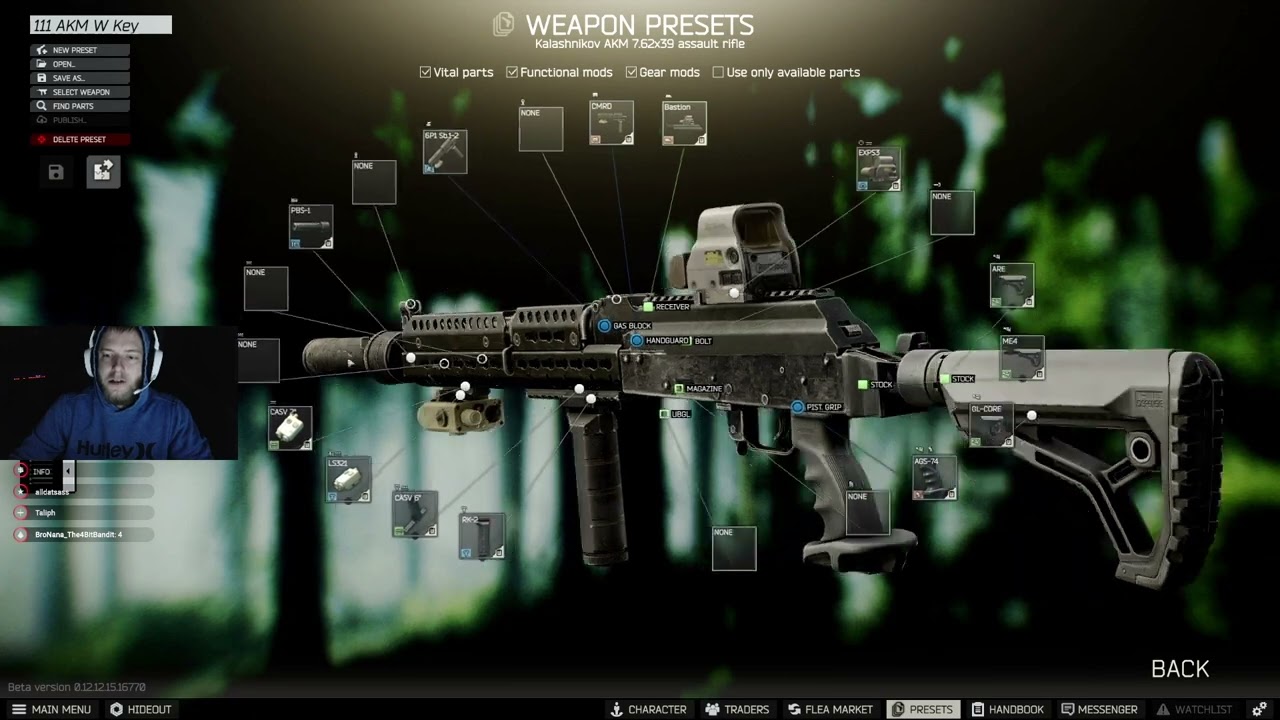 How To Use The Weapon Preset System In Escape From Ta vrogue.co