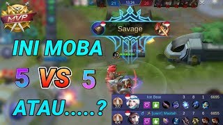 FAIR MOBA 5VS5 ?? Di Solo Rank Semua Itu Sirna!! - mobile legends indonesia