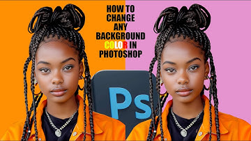 CHANGE Your Photoshop Background Color in SECONDS!