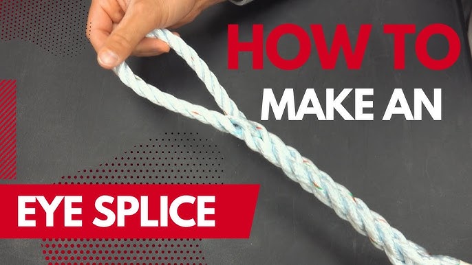 How to Splice Hollow Braid 12-Strand Rope - Locking & Mobius