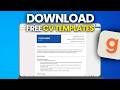 How to Download Free CV Templates For MS Word &amp; Google Docs (2026)