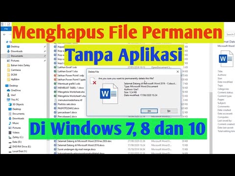 Video: Cara Menghapus Perlindungan Untuk Menulis File