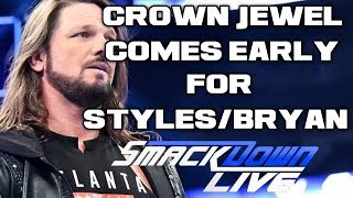 WWE Smackdown Live Oct. 30, 2018 Full Show review & Results: AJ STYLES VS DANIEL BRYAN, CROWN JEWEL