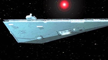 Lightwave 3D test render with motion blur and glow.