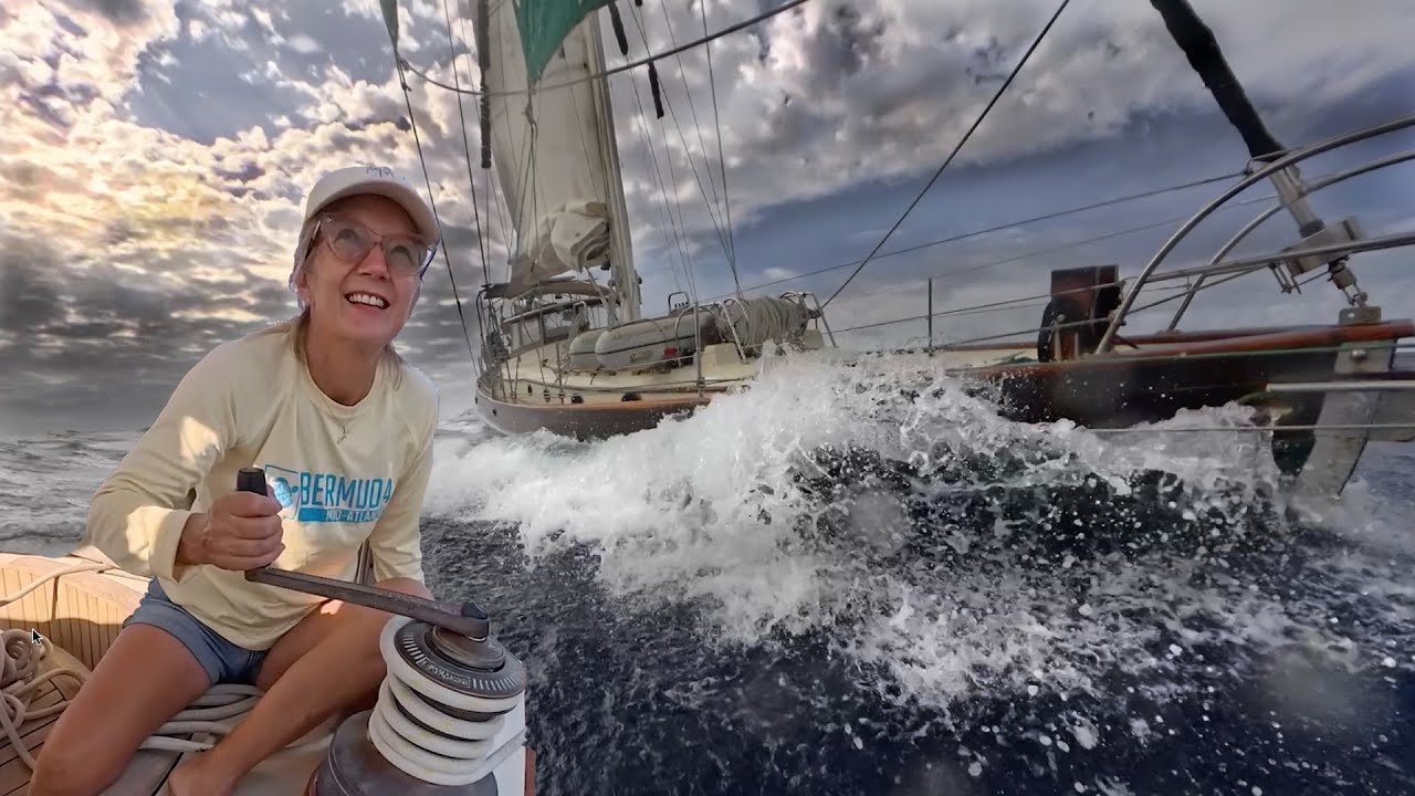 ⁣An Atlantic crossing with 3 hurricanes!  |   Ep152