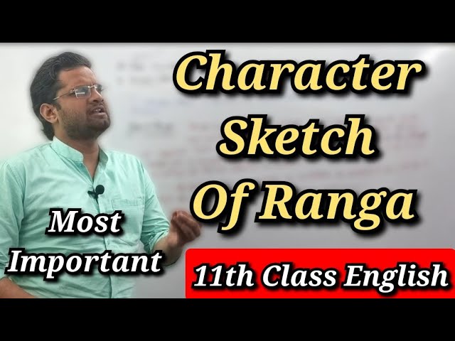 Details more than 81 character sketch of ranga super hot - seven.edu.vn