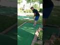 Most Wickets Putts Ever Made 😱 #golf #minigolfing #minigolf