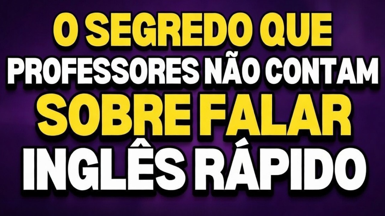 🎯 APRENDA INGLÊS USANDO SEU CÉREBRO CORRETAMENTE 🧠💡 APRENDER SOZINHO