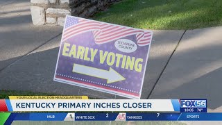 Kentucky voters participate in early voting ahead of 2024 primary election