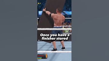 Hoe krijg je FLAMING TABLES in WWE 2K23! #shorts #wwe #wrestling #tutorial