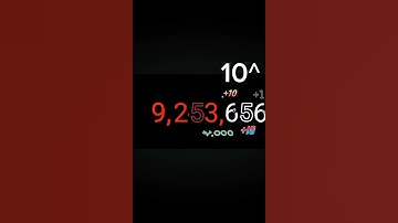 NumBerS 0 to NanIllIon with sound (my ver.)