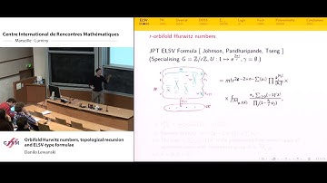 Danilo Lewanski :  Orbifold Hurwitz numbers, topological recursion and ELSV-type formulae
