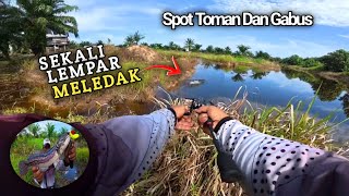 GILA !! MELEDAK LEDAK Beginilah spot ini setelah banjir | Shimano slx