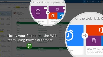 Notify your Project for the Web team using Power Automate