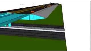 Highway Construction 3D animation included are Plant, Method & Sequence Profile
