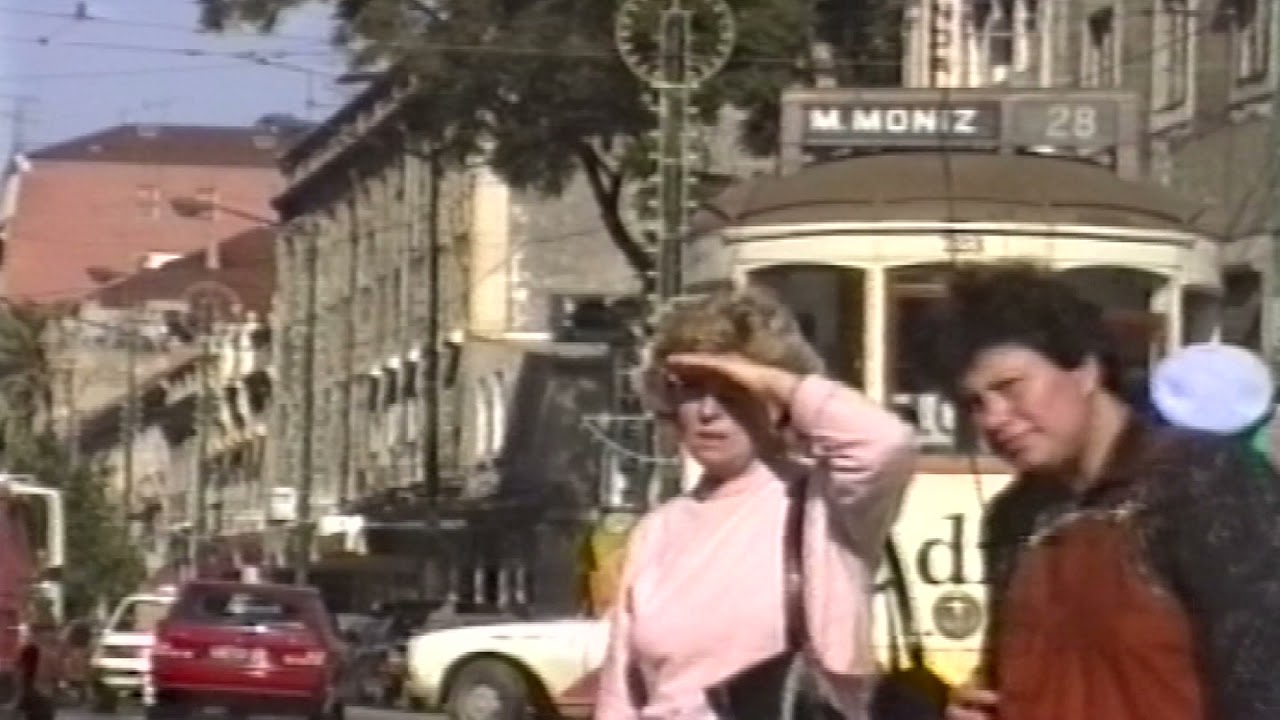 LISBON TRAMS 1990 BY DAVE SPENCER OF PMP FILMS