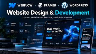 Intro | Webflow & Framer Developer | SaaS Website Design & Development