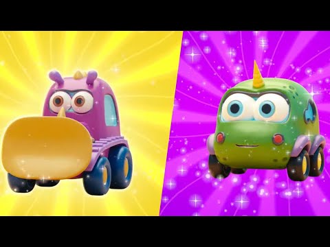 Машинки МОКАС - Листья в саду | Развивающие мультики для малышей 🚗
