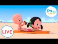 🔴 LIVE Клео и Кукин 🏖️Лето не заканчивается никогда🏖️ Любимые мультики для детей