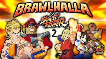 Brawlhalla x Street Fighter PART 2!! • Trailer Reaction + Analysis!