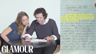 Guys Read Their Girlfriends' Old Diaries - Jeanne & Martin | Glamour