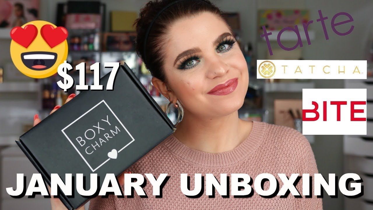 Boxycharm January Unboxing 2019 - YouTube