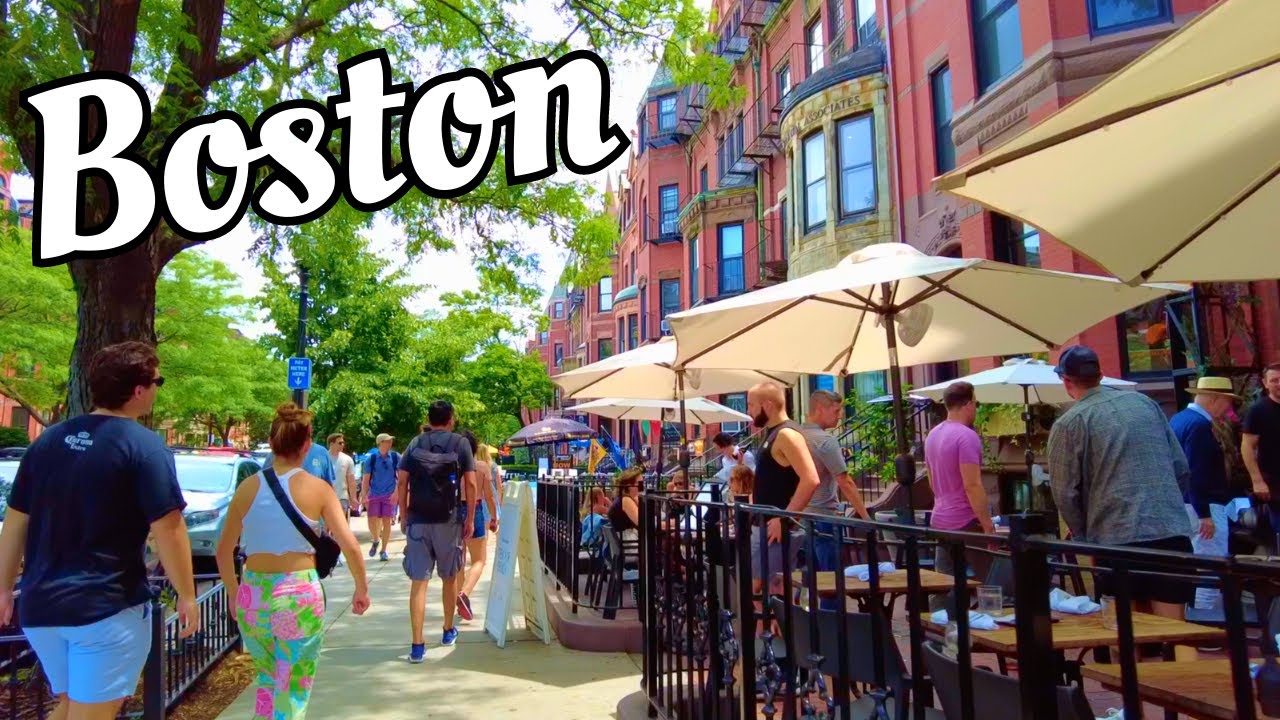 Newbury Street to Boston Common 🌳 Walking Boston, MA Back Bay