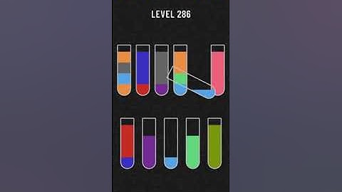 How to do Water sort Puzzle level 286 | Water sort puzzle | Color Sorting Game | Gaming Shortcuts |