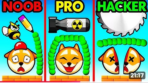 NOOB vs PRO vs HACKER                      save balls