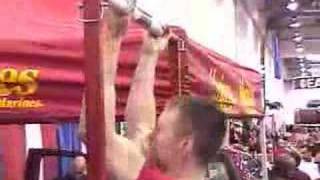 A HOT Marine Doing Chinups