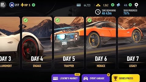 Pagani Zonda Cinque Day 7 + Win • NFS: No Limits