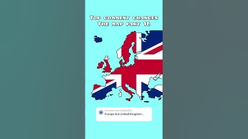 Top comment changes the map part 16 #mapping #geography #europe