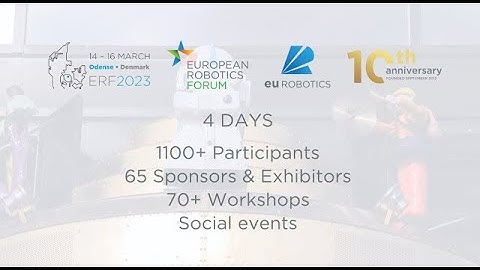 European Robotics Forum 2023