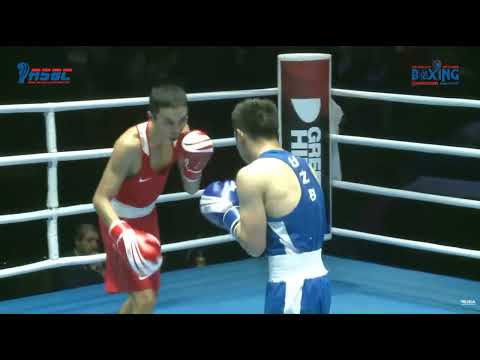 Видео: Сакен Бибосынов vs Хасанбой Дусматов. Бой за «золото» чемпионата Азии-2022