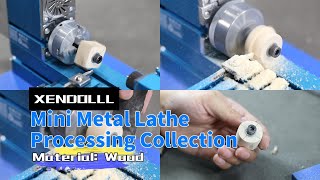 How To Process A Irregularity Workpiece On A Mini Metal Lathe screenshot 5