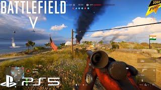 Battlefield 5 [ FullHD 60fps ] Sniper gameplay on ( Ps5 ) INDIA