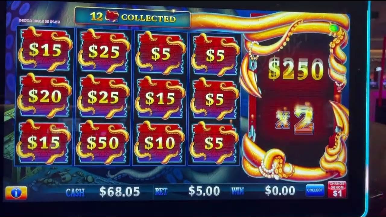 Kraken bonus with a $5 bet. Filled it up for the extra bonus! - YouTube