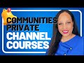 Unlocking Course Content with Private Channels in Go High Level