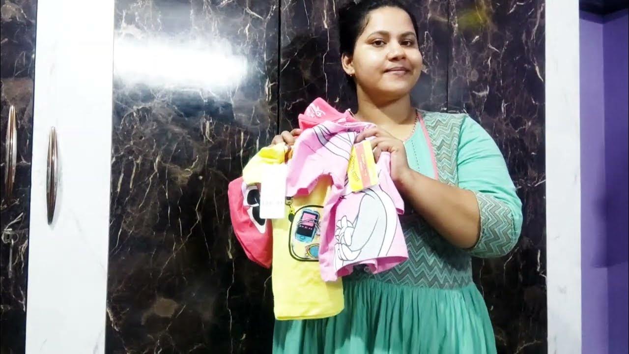 Ajio kids clothes shopping haulBaby girl shopping haulAjio Summer