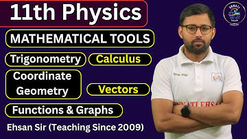 11TH PHYSICS || MATHEMATICAL TOOLS || TRIGONOMETRY || LECTURE 08 || NEET ||JEE  #physics #ehsansir