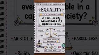 Direct and helpful : equality- political theory notes for ugc net #ugcnet  #newvideo #politics #upsc