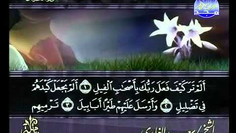 من سوره الزلزله الى سوره الناس الشيخ سعد الغامدي