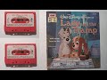 Lady and the tramp read along cassette and book in 4k