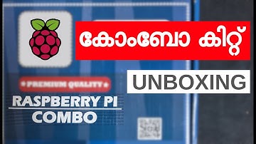 Raspberry Pi 4: Unboxing and setup | PiBOX India Combo Kit | Malayalam