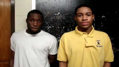 CapitolHoops.Com Kilian Azah and Romel Blackson Laurel HS Interview