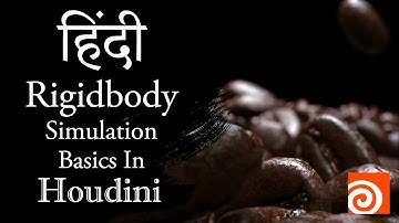 Houdini Basic Rigidbody Simulation Hindi Tutorial